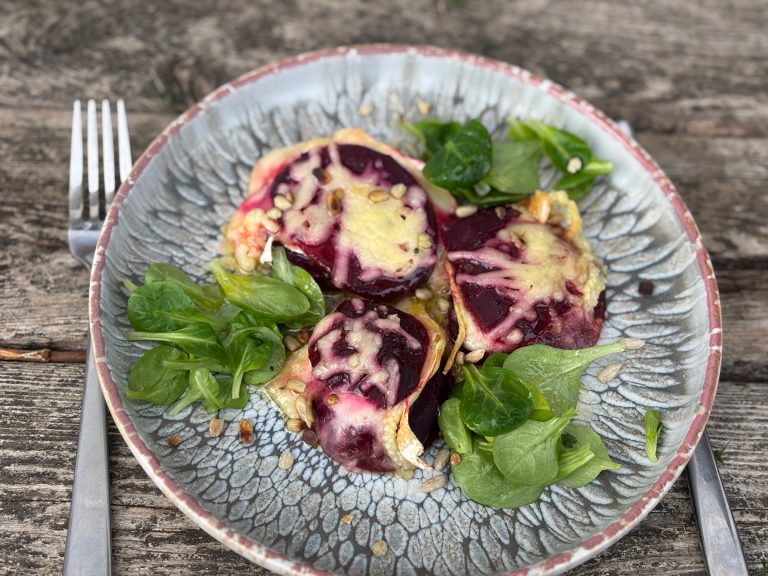 Rote Bete überbacken